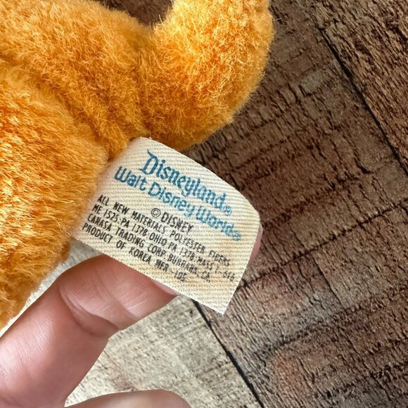 Vintage Disneyland Lady Plush Toy 6" Tall New Materials Polyester Stuffing - Picture 2 of 7